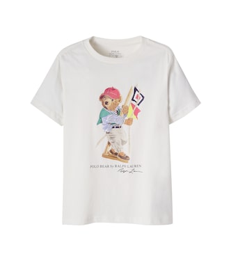 Polo Bear cotton T-shirt | Polo Ralph Lauren Kids