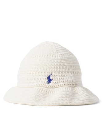 Crochet cotton bucket hat | Polo Ralph Lauren Kids