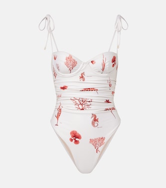 Rabano printed swimsuit | Agua by Agua Bendita