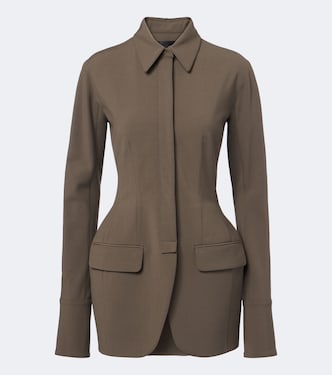 Wool-blend jacket | Mugler