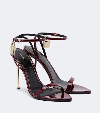 Sandalias Padlock de charol | Tom Ford