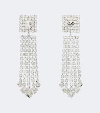 Crystal-embellished drop earrings | Magda Butrym