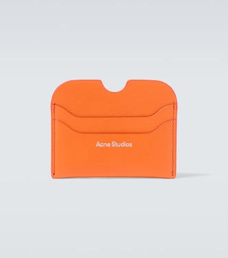 Leather card holder | Acne Studios