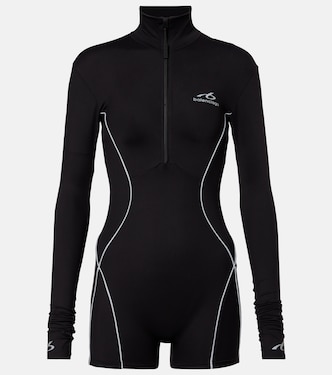 Logo zip-up bodysuit | Balenciaga