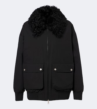 Piumino Rougequeue con shearling | Moncler