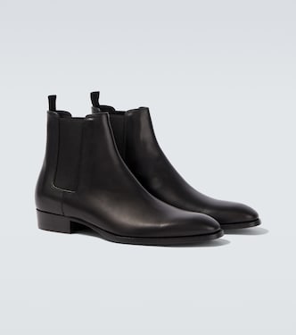 Leather Chelsea boots | Saint Laurent