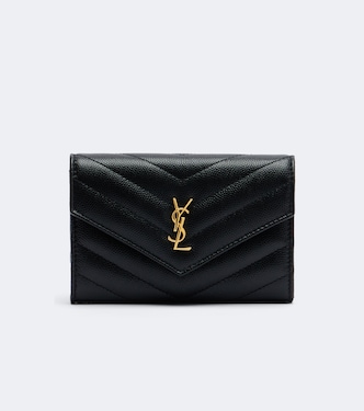Cassandre matelassé leather wallet | Saint Laurent