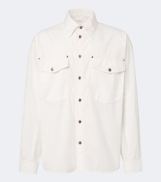 Medusa denim overshirt | Versace
