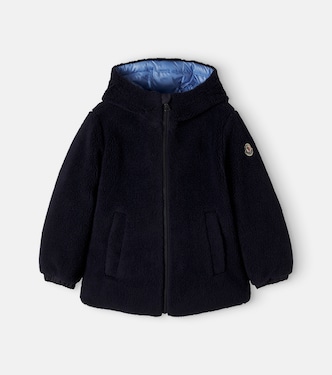 Reversible teddy down jacket | Moncler Enfant
