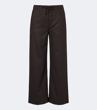 Wide-leg wool pants | 'S Max Mara