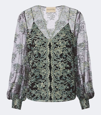 Bluse aus Spitze | Valentino Garavani