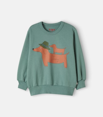 Bedrucktes Sweatshirt aus Baumwoll-Jersey | Tinycottons