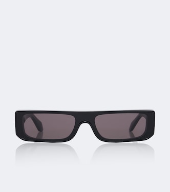 Eckige Sonnenbrille Lettering | Alaïa