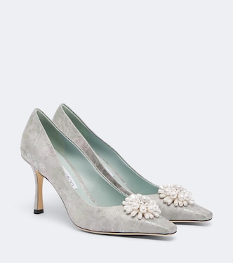 Ines embellished floral pumps | Jimmy Choo