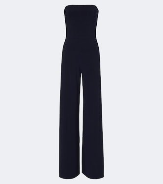 Strapless jersey jumpsuit | Norma Kamali