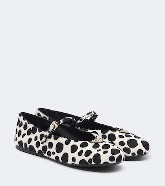 Ballerine in cavallino stampato | Prada