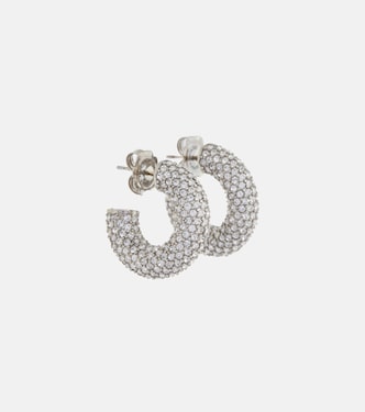 Pendientes Cameron Mini adornados | Amina Muaddi