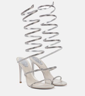 Sandali Supercleo in pelle con cristalli | Rene Caovilla