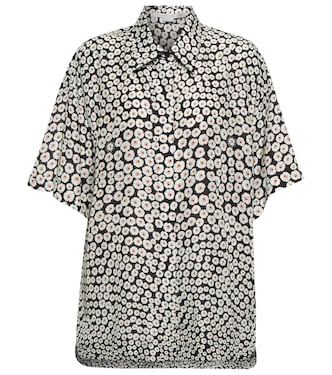 Floral silk shirt | Stella McCartney