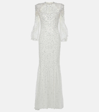 Bridal Hedda embellished gown | Jenny Packham