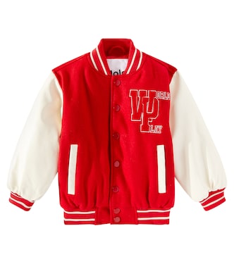 Hani wool-blend varsity jacket | Molo