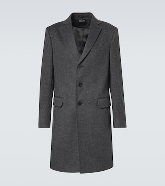 Wool and cashmere-blend overcoat | Zegna