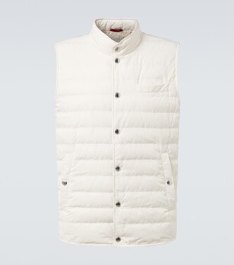 Padded down vest | Brunello Cucinelli