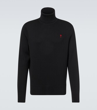 Rollkragenpullover Ami de Cœur aus Wolle | Ami Paris