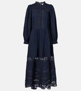 Midikleid Amelie aus Spitze und Baumwolle | Ulla Johnson