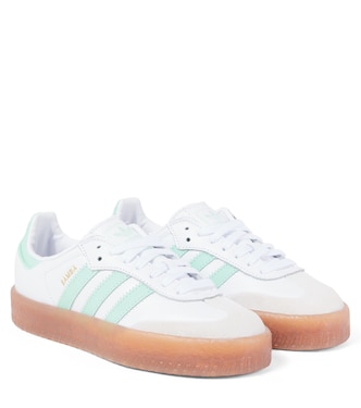 Sambae leather and suede sneakers | Adidas Originals Kids