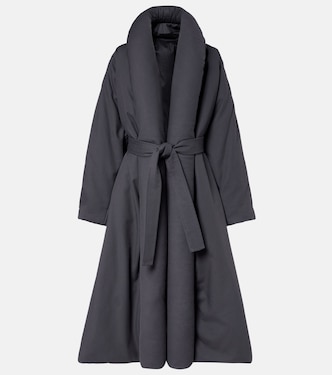 Wattierter Mantel aus Baumwoll-Gabardine | Alaïa