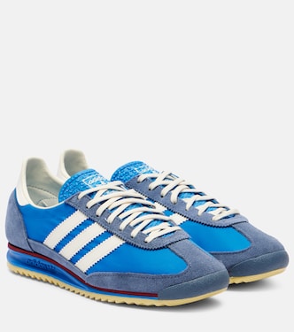 SL 72 OG suede-trimmed sneakers | Adidas