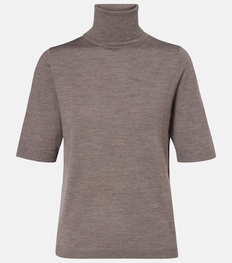 Jersey de cuello alto de cachemir | Jardin des Orangers