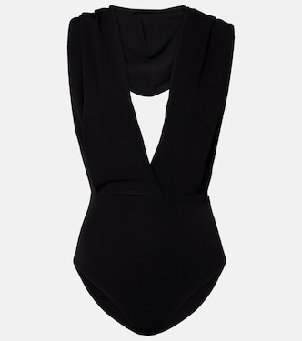 Hooded jersey bodysuit | Balmain
