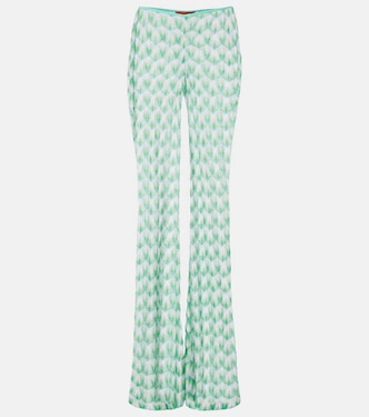 High-rise flared pants | Missoni