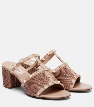 Rockstud 60 leather mules | Valentino Garavani
