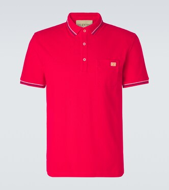 Cotton piqué polo shirt | Valentino