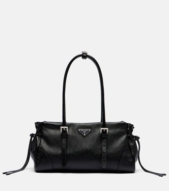 Prada Bonnie Medium leather tote bag | Prada