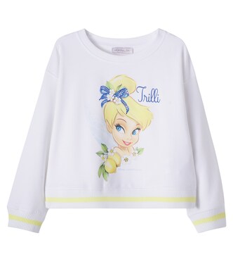 x Disney® cotton-blend jersey sweatshirt | Monnalisa