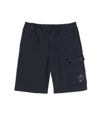 Lens cotton Bermuda shorts | C.P. Company Kids