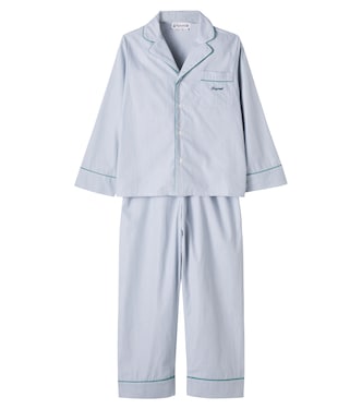 Sleeper striped cotton pajamas | Bonpoint