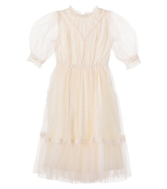 Donna lace-trimmed dress | C'era Una Volta
