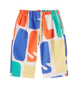 Baby logo printed cotton pants | Bobo Choses
