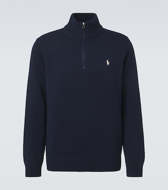 Cotton half-zip sweater | Polo Ralph Lauren