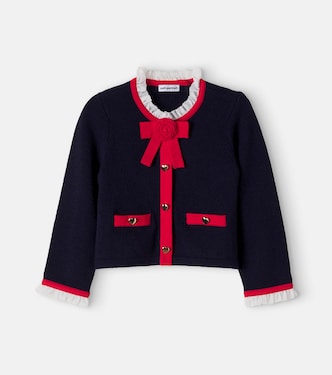 Cardigan aus Wolle und Kaschmir | Self-Portrait Kids