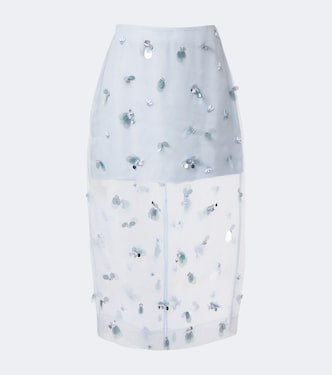 Delilah embellished midi skirt | Simkhai