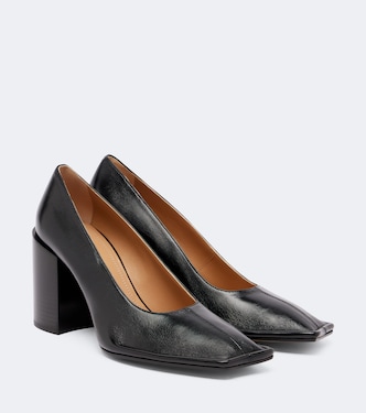 Piped leather pumps | Maison Margiela