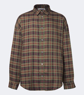 Plaid flannel shirt | Acne Studios