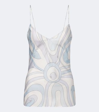 Top Iride en sergé de soie | Pucci