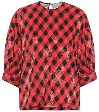 Catrine gingham top | Preen by Thornton Bregazzi